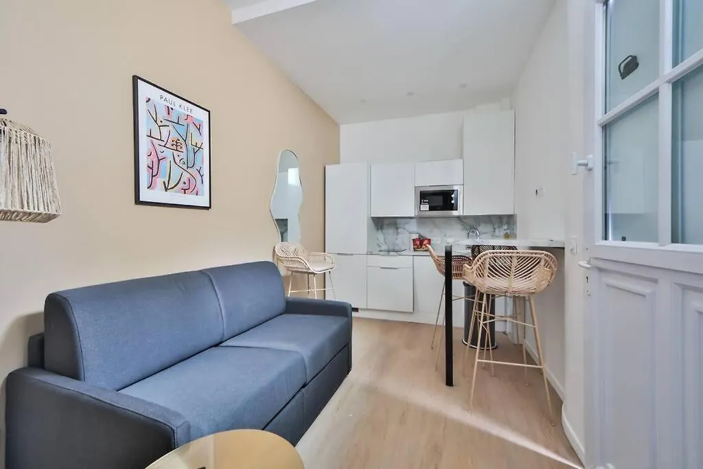 0#appart 4pers#1 Bedroom#paris 15#commerce#ac * Paryż