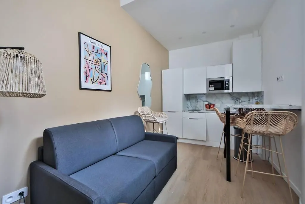 0#appart 4pers#1 Bedroom#paris 15#commerce#ac Paryż