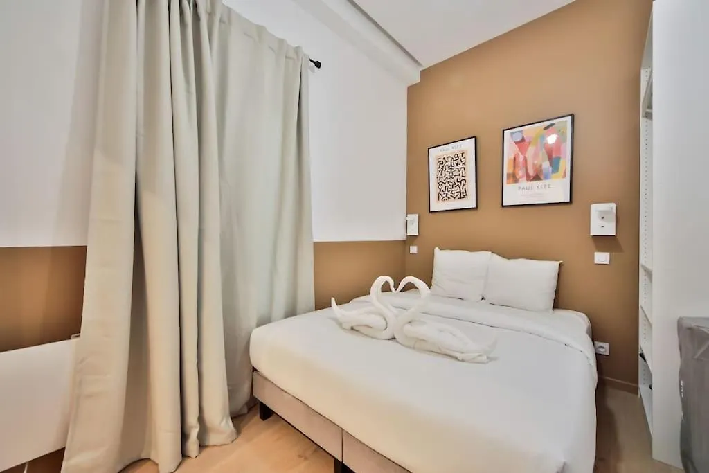 Apartament 0#appart 4pers#1 Bedroom#paris 15#commerce#ac Paryż