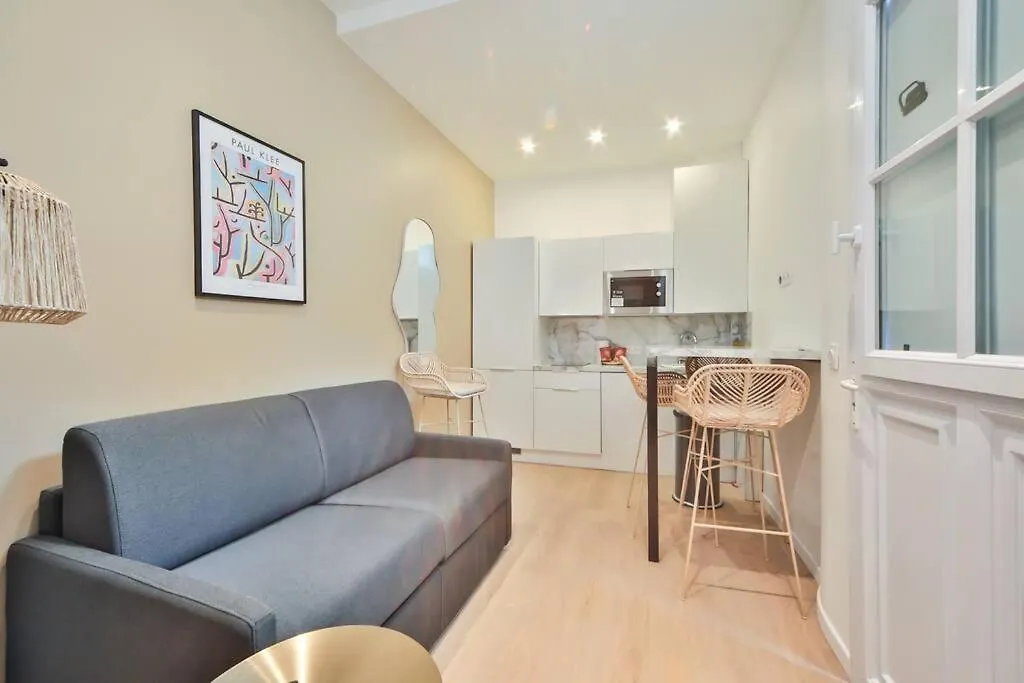 0#appart 4pers#1 Bedroom#paris 15#commerce#ac Apartment *